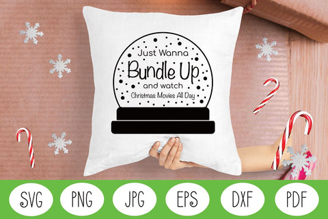 Christmas SVG | Winter SVG | Snowglobe SVG | Winter Quote SVG Angel Lynne Designs 