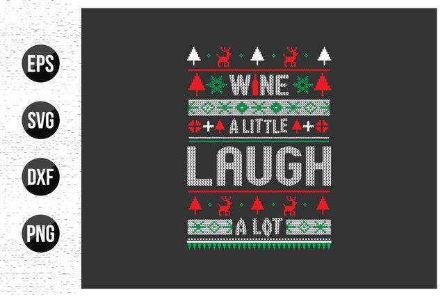 Christmas Sweater Design Graphic SVG uniquesvg99 