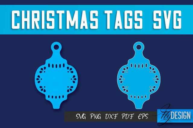 Christmas Tags SVG Design|Christmas Gift Decoration SVG | Gift Design SVG SVG Fly Design 