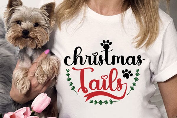 Christmas Tails SVG Angelina750 