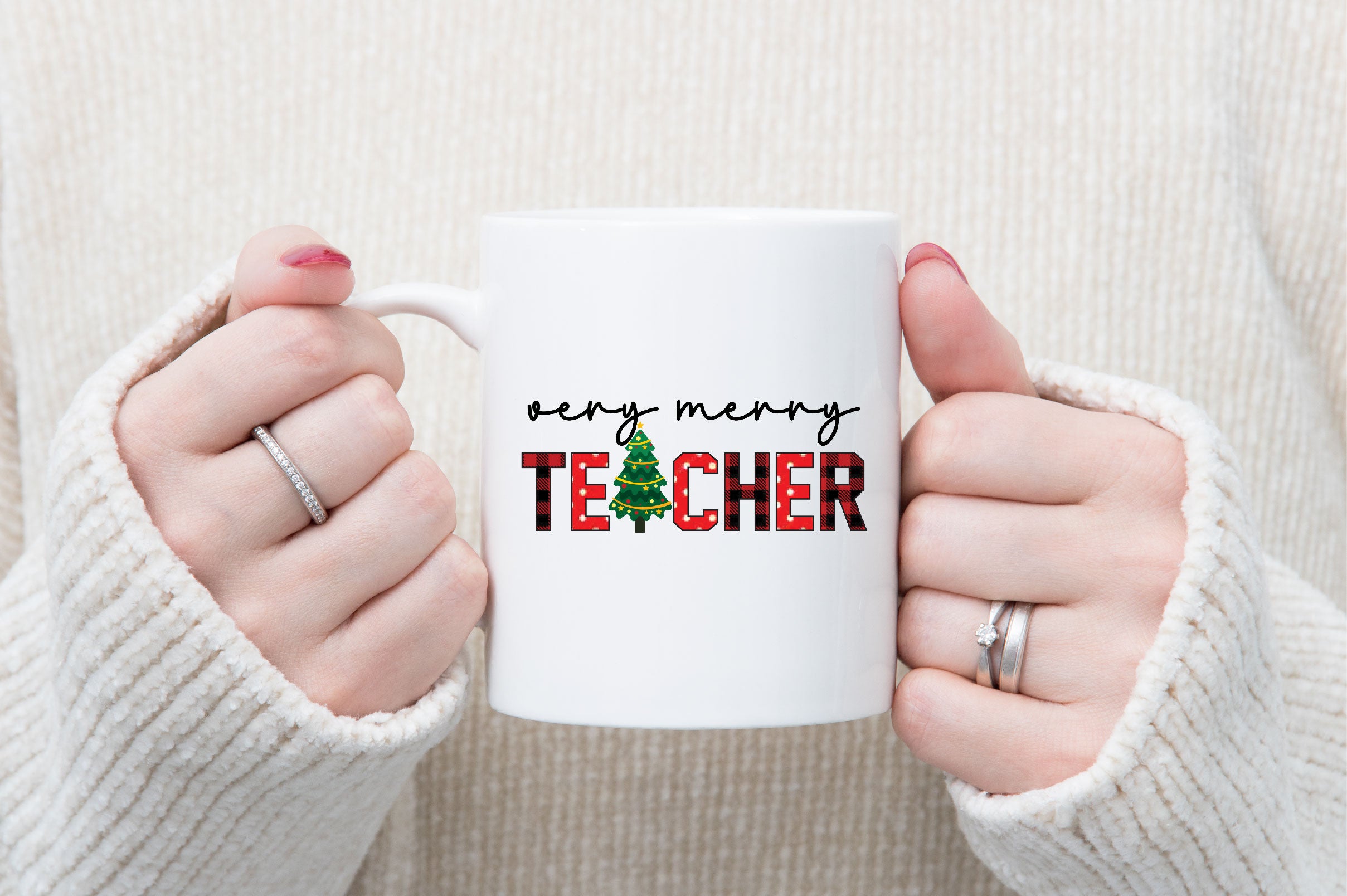 Christmas Teacher Sublimation - So Fontsy