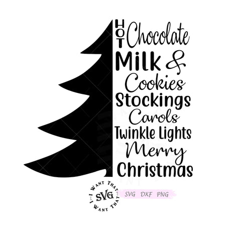 Christmas Time Favorites SVG I Want That SVG 