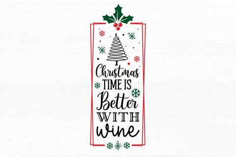 Christmas time is SVG Design SVG Regulrcrative 