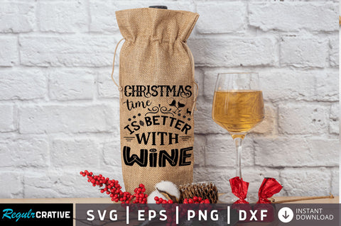 Christmas time is SVG Design SVG Regulrcrative 