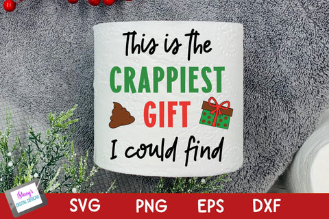 Christmas Toilet Paper Bundle | 6 Toilet Paper SVG Designs SVG Stacy's Digital Designs 