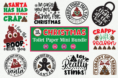 Christmas Toilet Paper Mini Bundle SVG md faruk hossain 