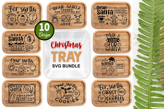 Christmas Tray SVG Bundle SVG Designangry 