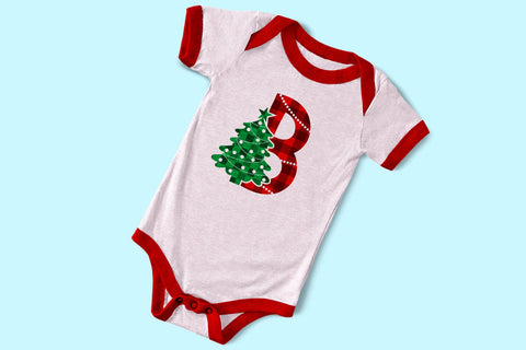 Christmas Tree Alphabet Sublimation Bundle PNG Files Sublimation zafrans studio 