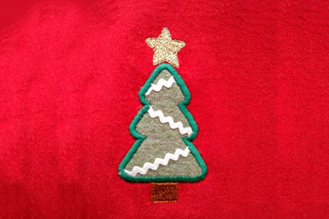 Christmas Tree Applique Embroidery Embroidery/Applique Designed by Geeks 