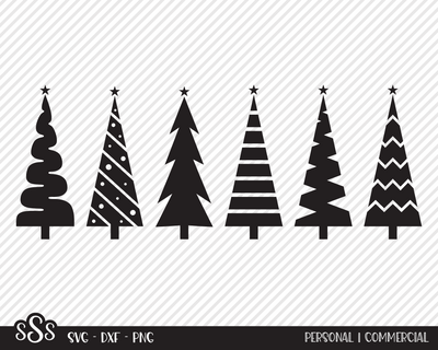 Christmas Tree Bundle | Christmas SVG SVG Texas Southern Cuts 