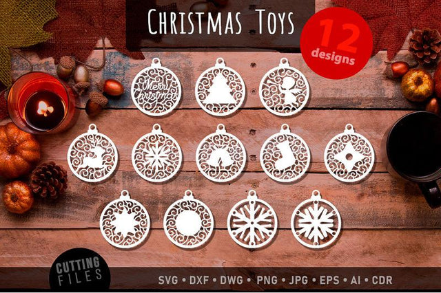 Christmas Tree Decoration SVG SVG VectorSVGdesign 