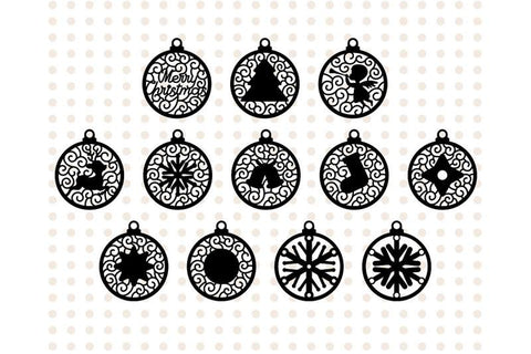 Christmas Tree Decoration SVG SVG VectorSVGdesign 