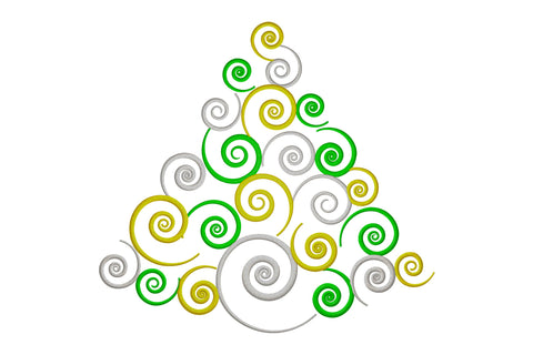 Christmas Tree Embroidery/Applique DESIGNS embroidery-workshop 