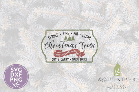 Christmas Tree Farm SVG Files | Bring Home the Merry SVG LilleJuniper 