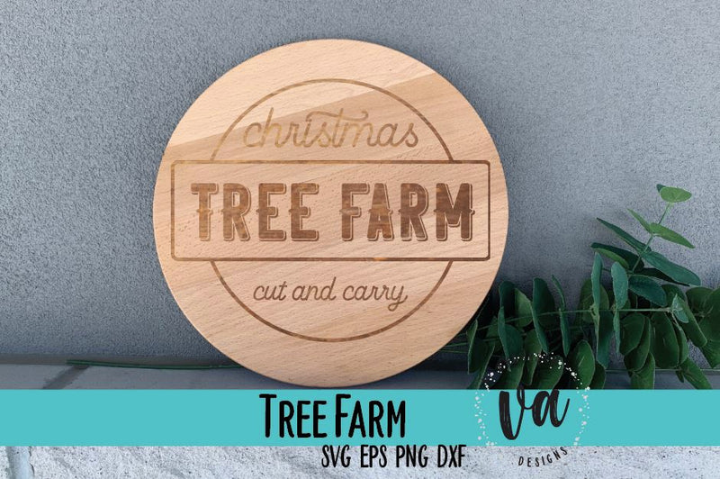 Christmas Tree Farm SVG SVG V. Anderson Designs 