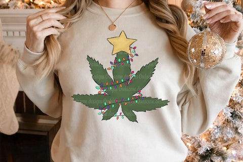Christmas Tree Hippie Sublimation Sublimation LAM HOANG THUY 
