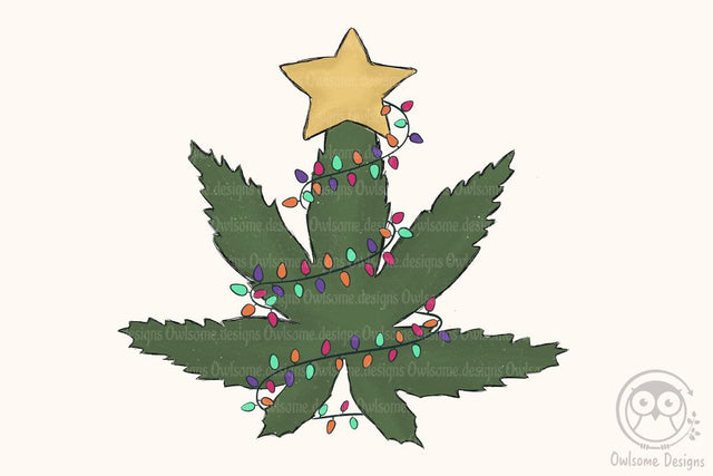 Christmas Tree Hippie Sublimation Sublimation LAM HOANG THUY 