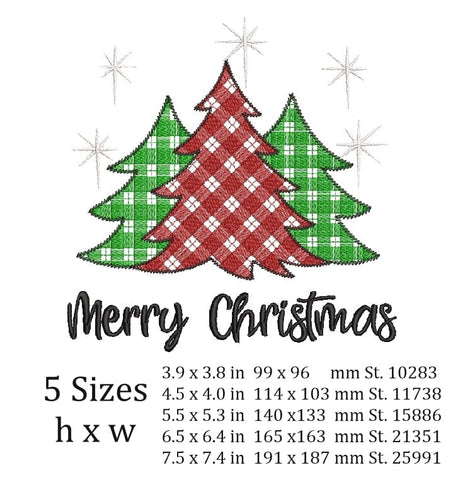 Christmas tree machine embroidery design, Snowflakes embroidery design, Holiday Embroidery Design Embroidery/Applique DESIGNS ArtEMByNatalia 