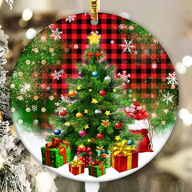 Christmas Tree Ornament Png Sublimation Design, Merry Christmas Png, Christmas Gift Box Ornament Png, Ornament Png, Digital Download Sublimation CaldwellArt 