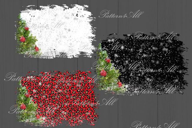 Christmas Tree PNG Patches,Christmas Seamless Sublimation Design,Distressed Christmas backsplash,Winter Background,Bleach effect PNG clipart Sublimation ArtStudio 
