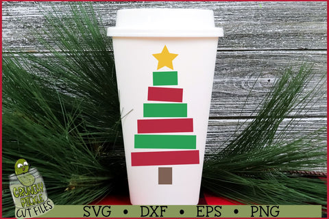 Christmas Tree Strips SVG SVG Crunchy Pickle 