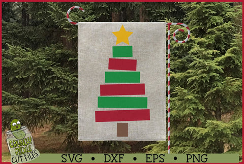 Christmas Tree Strips SVG SVG Crunchy Pickle 