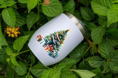 Christmas Tree Sublimation Clipart Bundle Sublimation Regulrcrative 