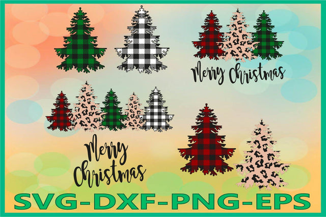 Christmas Tree SVG, Buffalo Plaid, Merry Christmas SVG AlexSVGStudio 