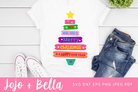 Christmas Tree Svg, Christmas Shirt Svg, Christmas Svg, Christmas Card Svg, Christmas Gift png, Christmas Sign DXF, Christmas Svgs, Christmas Ornament SVG SVG Jojo&Bella 