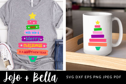 Christmas Tree Svg, Christmas Shirt Svg, Christmas Svg, Christmas Card Svg, Christmas Gift png, Christmas Sign DXF, Christmas Svgs, Christmas Ornament SVG SVG Jojo&Bella 