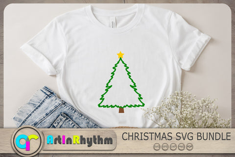 Christmas Tree Svg, Christmas Tree Svg Bundle, Christmas Svg, Christmas Cliparts SVG Artinrhythm shop 