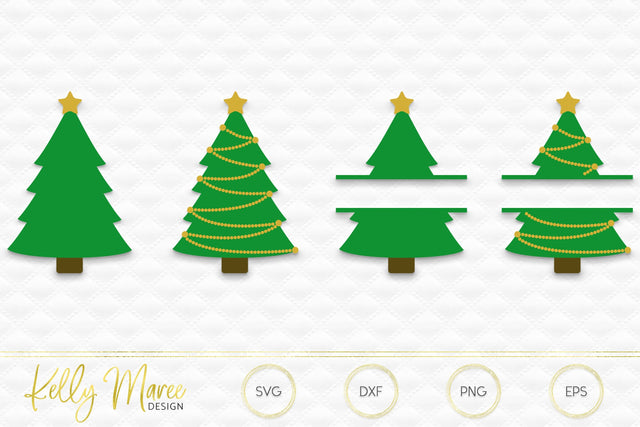Christmas Tree SVG Cut Files Kelly Maree Design 