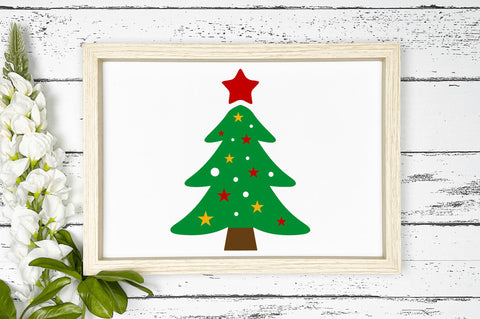 Christmas tree SVG Design SVG Regulrcrative 