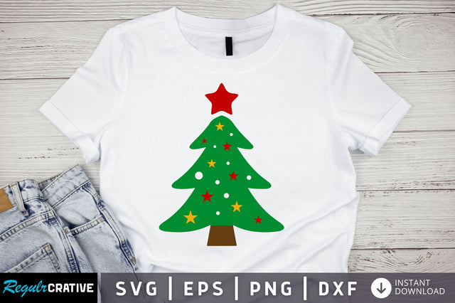Christmas tree SVG Design SVG Regulrcrative 