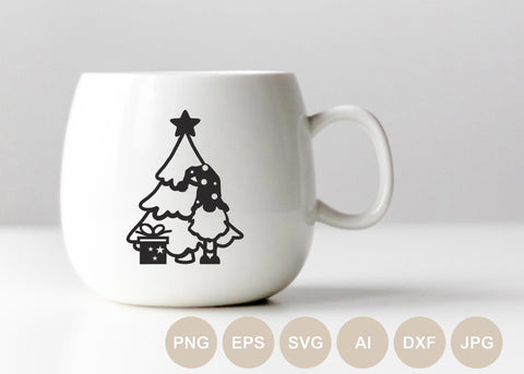 Christmas Tree Svg file Bundle, Christmas Tree Cut file, Christmas Svg, Christmas Ornament, Merry Christmas, Holiday Design, Winter, Cricut SVG BogeliaVector 