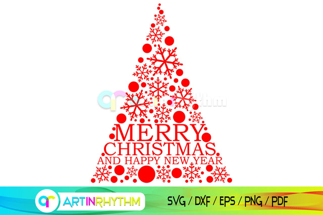 Christmas tree svg SVG Artinrhythm shop 