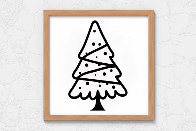Christmas Tree SVG SVG FiveStarCrafting 