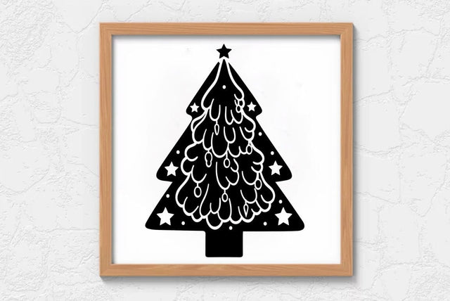 Christmas Tree SVG SVG FiveStarCrafting 