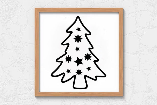 Christmas Tree SVG SVG FiveStarCrafting 