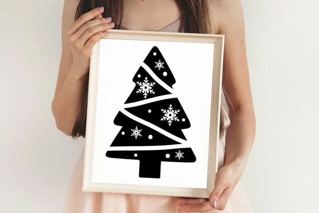 Christmas Tree SVG SVG FiveStarCrafting 