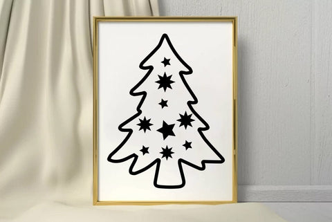 Christmas Tree SVG SVG FiveStarCrafting 