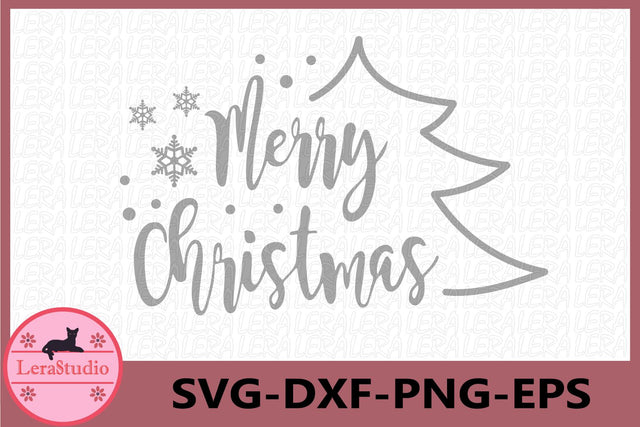 Christmas tree Svg SVG Lerastudio 