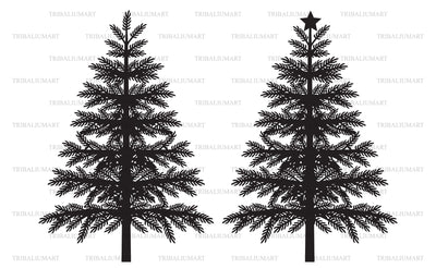 Christmas tree SVG TribaliumArtSF 
