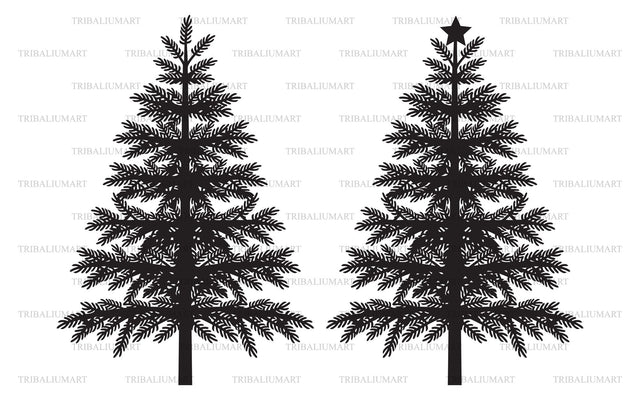 Christmas tree SVG TribaliumArtSF 