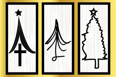 christmas tree SVG,Christmas sign,door sign,porch svg SVG BB Type Studios 