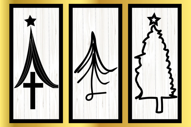 christmas tree SVG,Christmas sign,door sign,porch svg SVG BB Type Studios 