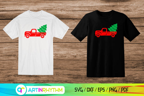 Christmas tree truck svg SVG Artinrhythm shop 