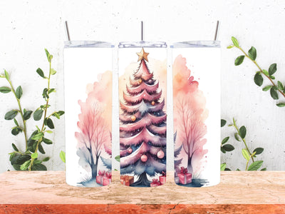 Christmas Trees 20oz Tumbler Sublimation Sublimation Creativeart88 