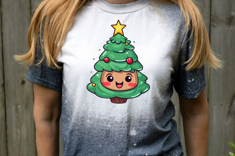 Christmas Trees Clipart Bundle Sublimation Regulrcrative 