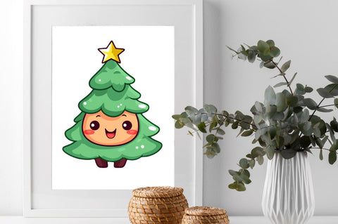 Christmas Trees Clipart Bundle Sublimation Regulrcrative 